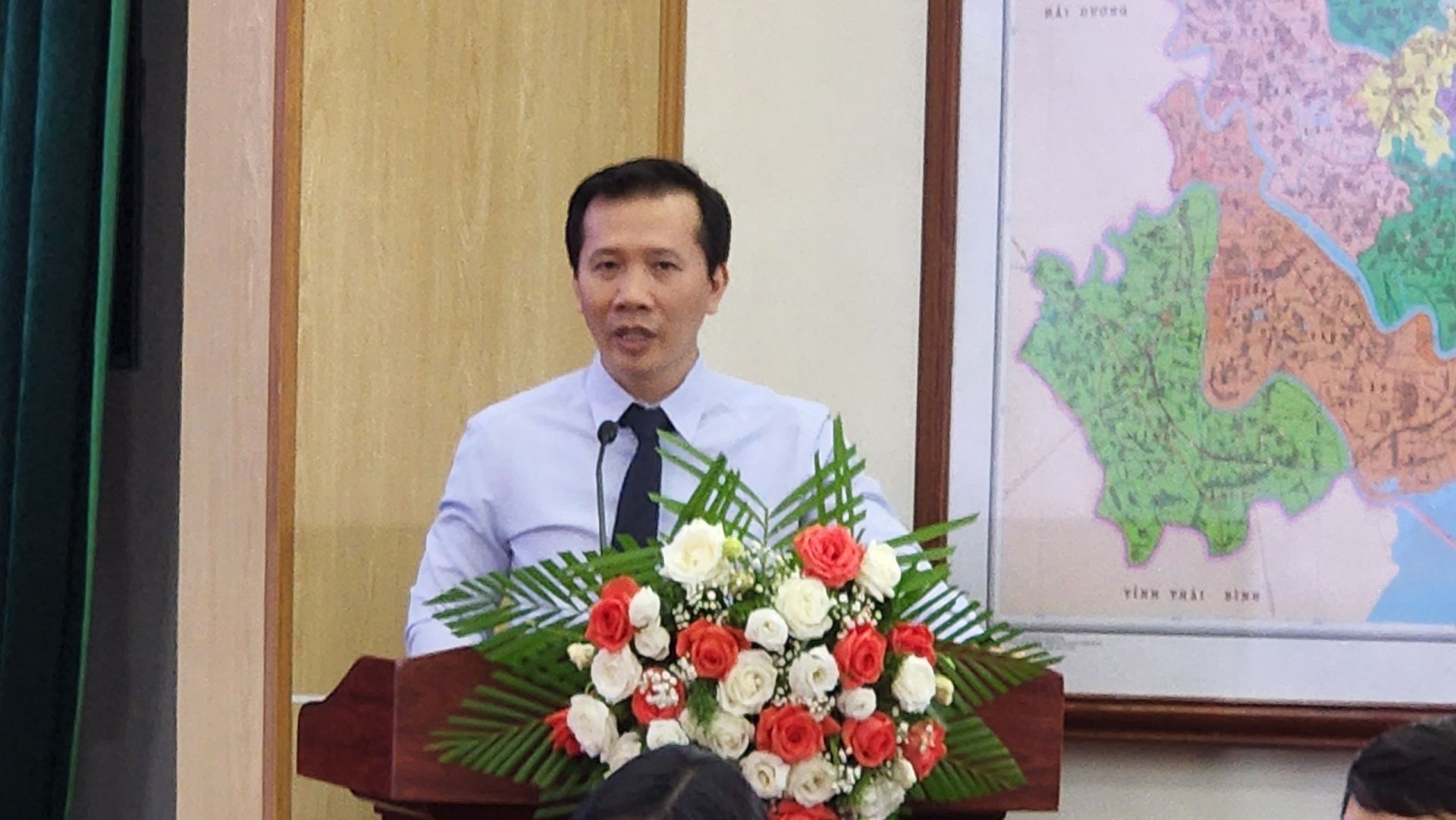 &amp;Ocirc;ng Nguyễn Th&amp;agrave;nh Phương - TGD Tập đo&amp;agrave;n Sao Đỏ &amp;ldquo; ph&amp;aacute;t biểu tại hội thảo v&amp;agrave; khẳng định