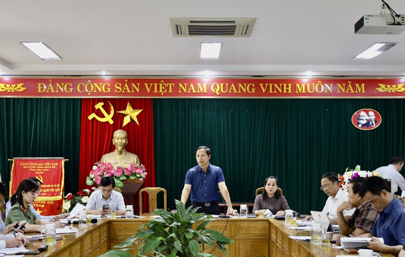 Đồng ch&amp;iacute; Nguyễn Văn To&amp;agrave;n, Ph&amp;oacute; Chủ tịch TT UBND tỉnh H&amp;ograve;a B&amp;igrave;nh  ph&amp;aacute;t biểu kết luận hội nghị.
