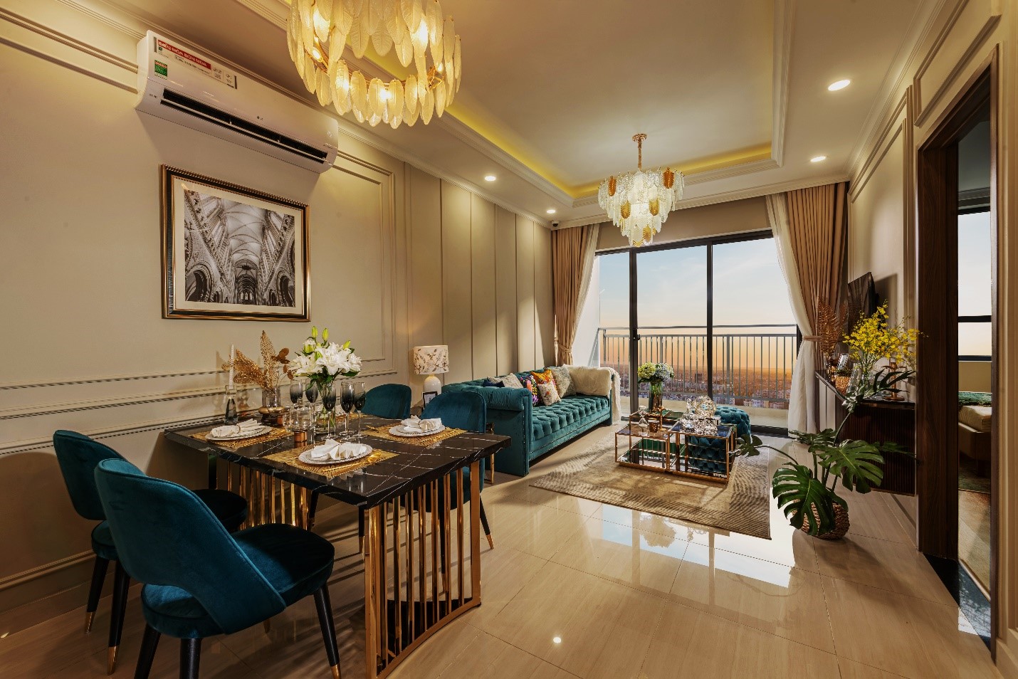 Căn hộ ngập tr&amp;agrave;n &amp;aacute;nh s&amp;aacute;ng tại Hanoi Melody Residences