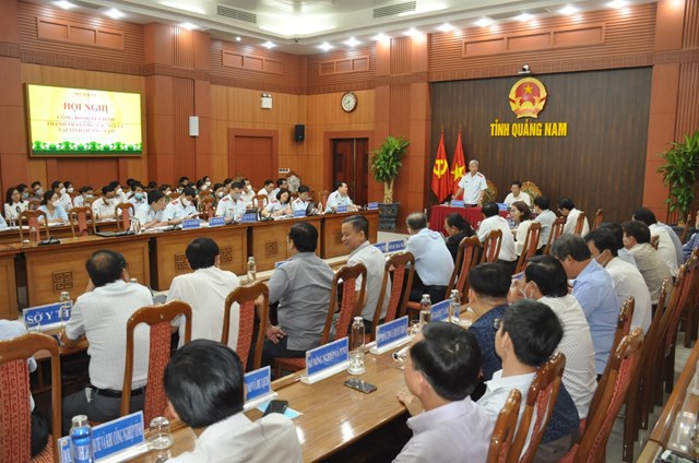 Trước đ&amp;oacute;, ng&amp;agrave;y 31/5, Đo&amp;agrave;n thanh tra của Tổng Thanh tra Ch&amp;iacute;nh phủ đ&amp;atilde; c&amp;oacute; buổi l&amp;agrave;m việc với UBND tỉnh Quảng Nam v&amp;agrave; c&amp;ocirc;ng bố kết th&amp;uacute;c thanh tra trực tiếp tại địa b&amp;agrave;n tỉnh