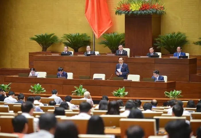Bộ trưởng Bộ Lao động, Thương binh v&amp;agrave; X&amp;atilde; hội Đ&amp;agrave;o Ngọc Dung trả lời chất vấn c&amp;aacute;c đại biểu