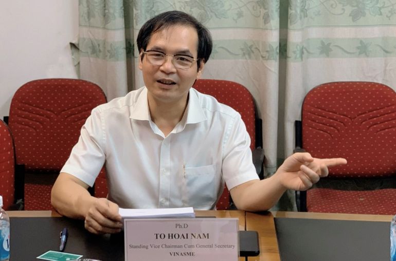 TS T&amp;ocirc; Ho&amp;agrave;i Nam - Ph&amp;oacute; Chủ tịch thường trực ki&amp;ecirc;m Tổng thư k&amp;yacute; Hiệp hội DNNVV Việt Nam