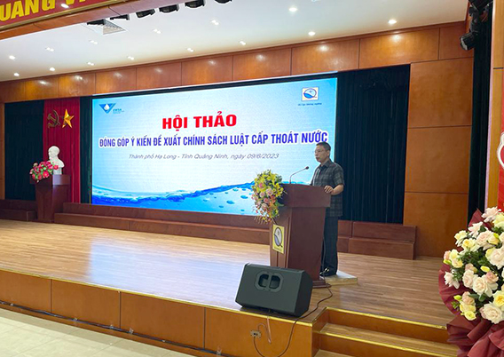 &amp;ocirc;ng tạ Quang Vinh - Cục trưởng Cục Hạ tầng ph&amp;aacute;t biểu