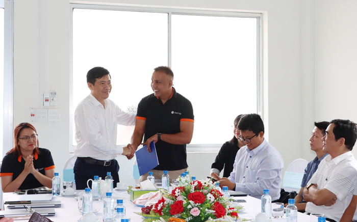 &amp;Ocirc;ng Mohit Agarwal &amp;ndash; Tổng Gi&amp;aacute;m đốc Olam Global Agri Việt Nam  vui mừng khi được l&amp;atilde;nh đạo tỉnh quan t&amp;acirc;m