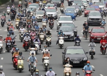 Thành phố Hà Nội tiến tới phân vùng hạn chế hoạt động của xe máy