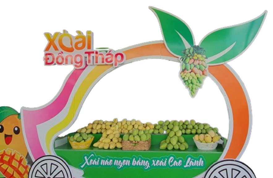 Gian h&amp;agrave;ng OCOP.