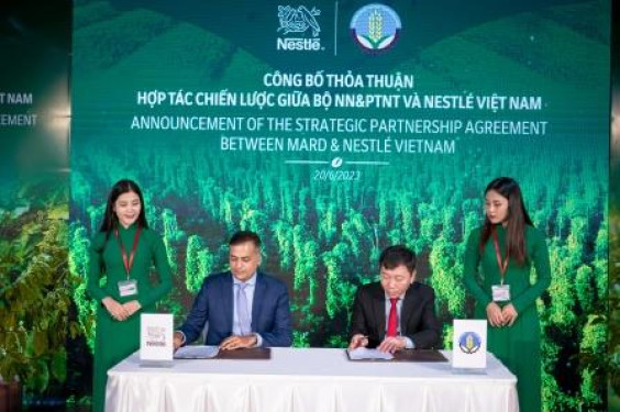 Nestlé tăng cường hợp tác thúc đẩy nông nghiệp tái sinh và phát thải thấp