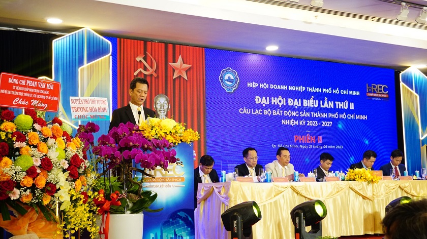 &amp;Ocirc;ng Nguy&amp;ecirc;̃n Qu&amp;ocirc;́c Bảo Chủ tịch C&amp;acirc;u Lạc B&amp;ocirc;̣ B&amp;acirc;́t Đ&amp;ocirc;̣ng Sản TP.HCM ph&amp;aacute;t biểu khai mạc Đại hội Đại biểu HREC nhiệm kỳ 2023-2027