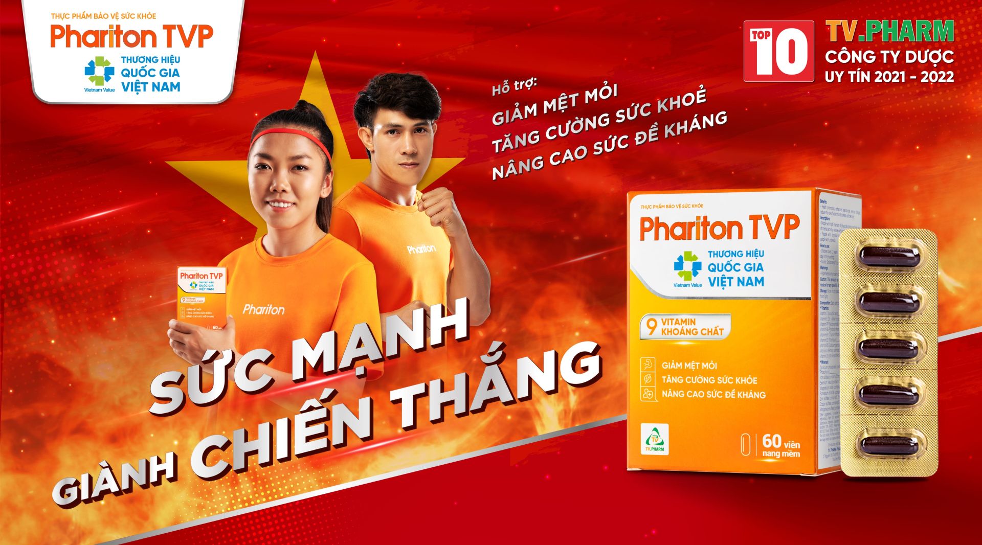 Nhận diện thương hiệu mới của Phariton TVP c&amp;ugrave;ng đại sứ thương hiệu Huỳnh Như v&amp;agrave; Nguyễn Trần Duy Nhất