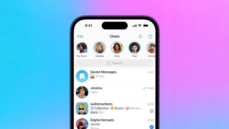 Telegram đ&amp;atilde; c&amp;oacute; Stories như c&amp;aacute;c ứng dụng mạng x&amp;atilde; hội kh&amp;aacute;c
