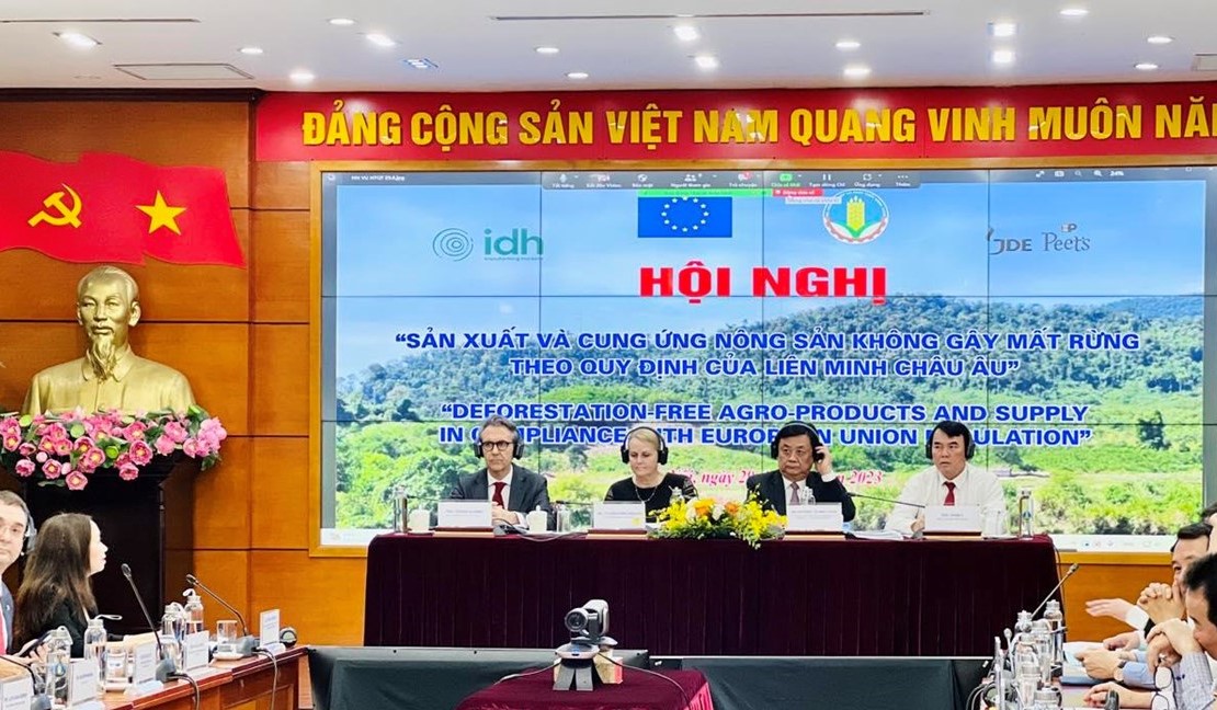 Hội nghị &amp;ldquo;Sản xuất v&amp;agrave; cung ứng c&amp;agrave; ph&amp;ecirc; kh&amp;ocirc;ng g&amp;acirc;y mất rừng theo quy định của Li&amp;ecirc;n minh Ch&amp;acirc;u &amp;Acirc;u&amp;rdquo;