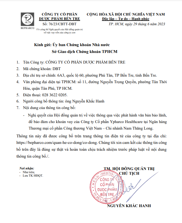 Phạt C&amp;ocirc;ng ty CP Dược phẩm Bến Tre v&amp;igrave; chậm nộp v&amp;agrave; khai sai thuế