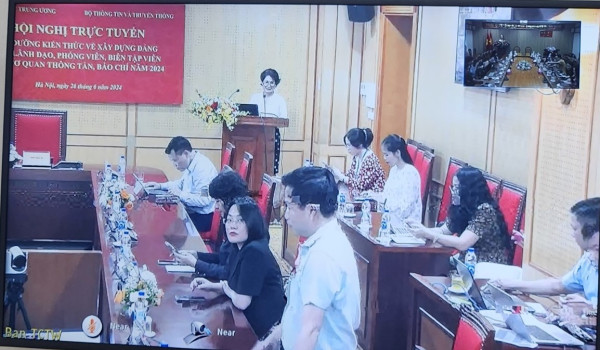 Hơn 1700 lãnh đạo, phóng viên, biên tập viên các cơ quan báo chí được tập huấn bồi dưỡng kiến thức về xây dựng Đảng