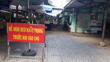 TP. HCM: 'Sẽ tiếp tục cho đóng cửa chợ truyền thống nếu không đáp ứng được quy định về phòng chống dịch COVID-19'