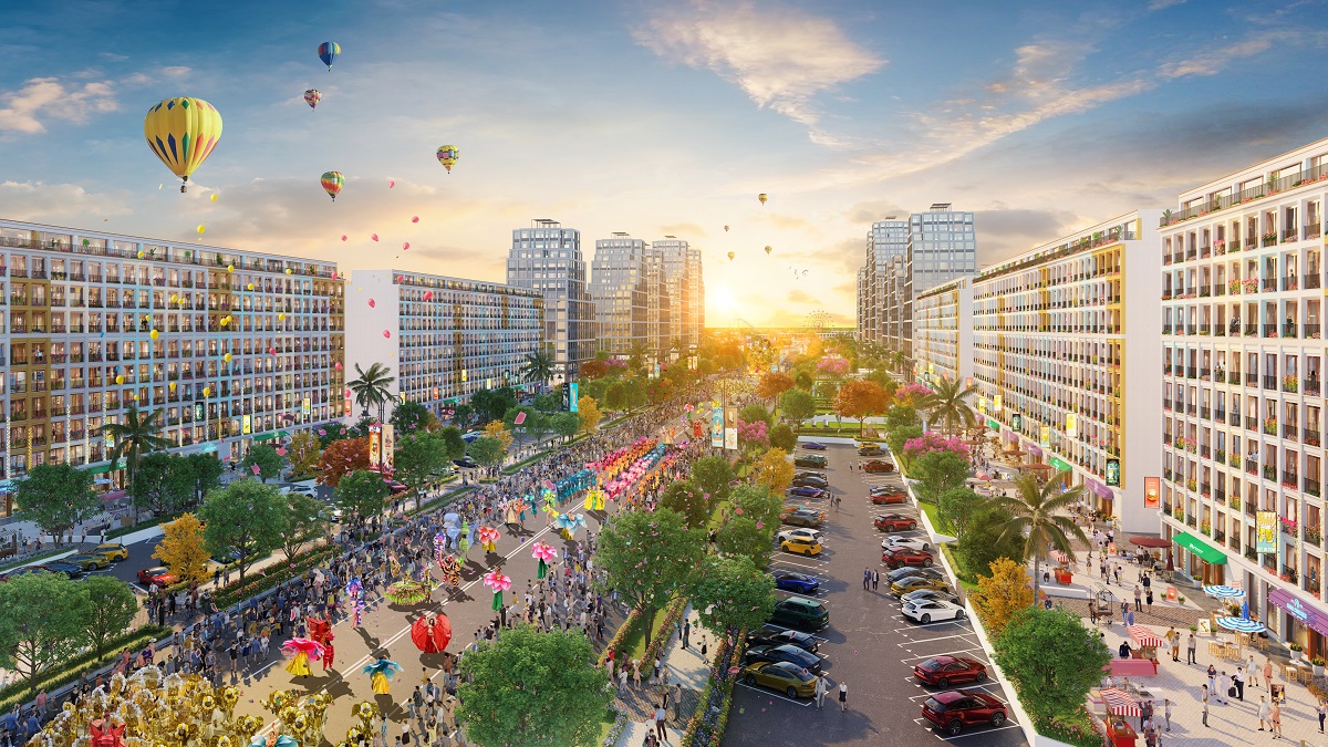 Phối cảnh dự &amp;aacute;n Sun Grand Boulevard