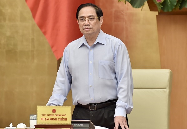 Thủ tướng Ch&amp;iacute;nh phủ Phạm Minh Ch&amp;iacute;nh ph&amp;aacute;t biểu khai mạc Hội nghị
