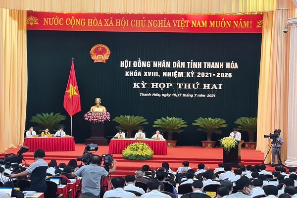 To&amp;agrave;n cảnh Kỳ họp thứ hai, HĐND tỉnh kh&amp;oacute;a XVIII