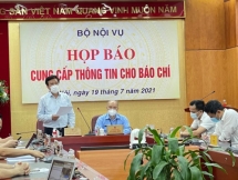 Bộ Nội vụ chưa đề xuất sáp nhập đơn vị hành chính cấp tỉnh