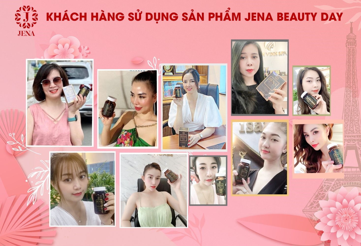 Jena Beauty Day được đ&amp;ocirc;ng đảo chị em tin d&amp;ugrave;ng mỗi ng&amp;agrave;y để chăm s&amp;oacute;c l&amp;agrave;n da từ b&amp;ecirc;n trong..