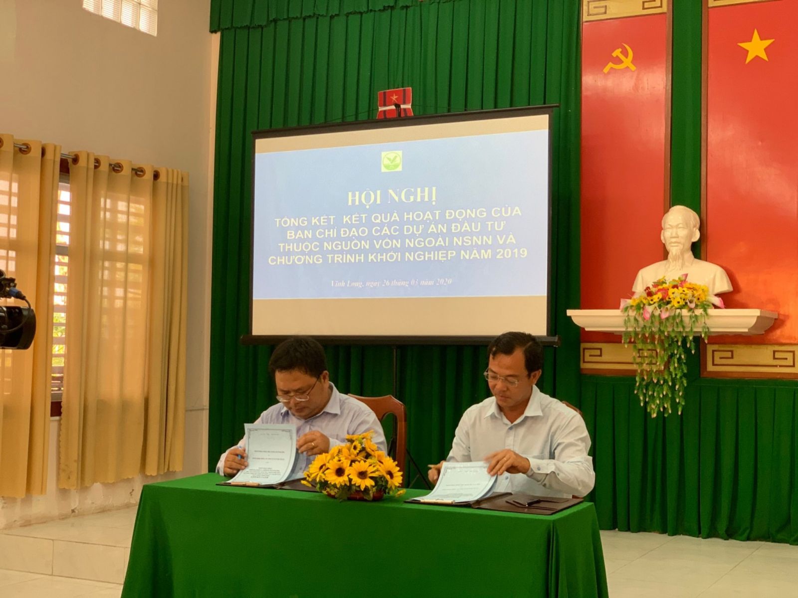K&amp;yacute; kết phối hợp x&amp;acirc;y dựng Hệ sinh th&amp;aacute;i khởi nghiệp c&amp;ugrave;ng &amp;Ocirc;ng Trương Đặng Vĩnh Ph&amp;uacute;c, GĐ Sở KH v&amp;agrave; ĐT (2020)