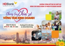 HDBANK giảm lãi suất trung bình 1% cho các lĩnh vực ưu tiên, địa bàn bị ảnh hưởng Covid-19