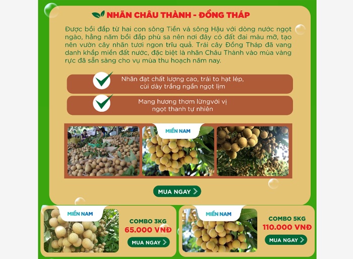 Nh&amp;atilde;n Ch&amp;acirc;u Th&amp;agrave;nh tr&amp;ecirc;n s&amp;agrave;n thương mại điện tử Voso.vn (Ảnh: Nguyệt &amp;Aacute;nh)