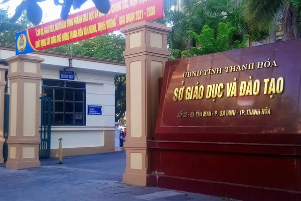 Sở Gi&amp;aacute;o dục v&amp;agrave; Đ&amp;agrave;o tạo Thanh H&amp;oacute;a