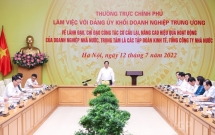 Thường trực Chính phủ làm việc với Đảng ủy Khối doanh nghiệp Trung ương