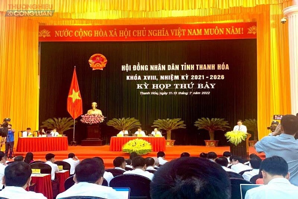 Kỳ họp HĐND tỉnh Thanh H&amp;oacute;a