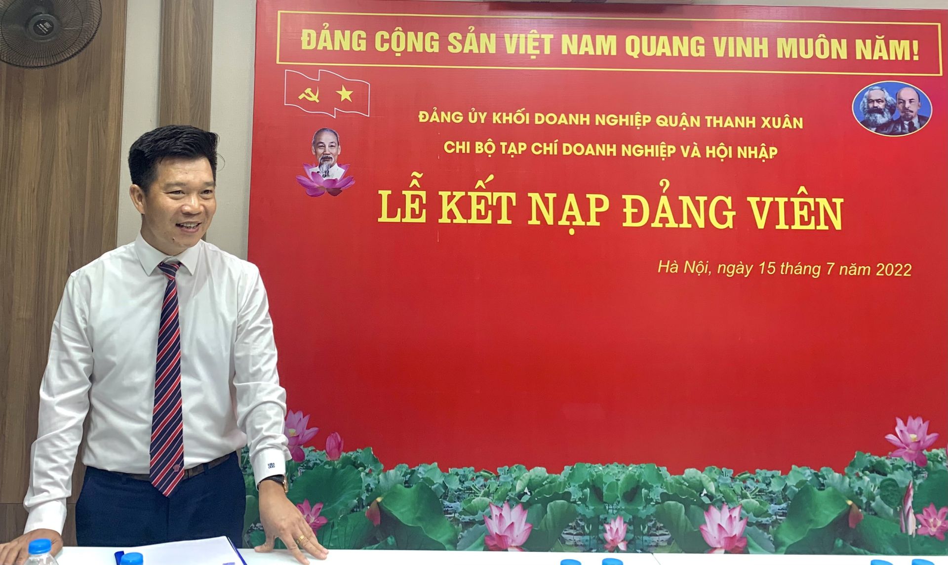 đồng ch&amp;iacute; Nguyễn Văn Minh &amp;ndash; Quận Ủy vi&amp;ecirc;n, B&amp;iacute; thư Đảng ủy Khối doanh nghiệp quận Thanh Xu&amp;acirc;n