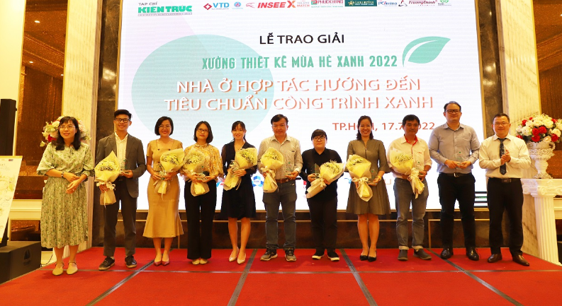 Lễ trao giải Xưởng thiết kế m&amp;ugrave;a h&amp;egrave; Xanh 2022 vừa diễn ra tại văn ph&amp;ograve;ng Green Gallery (Q.1 TP.HCM)