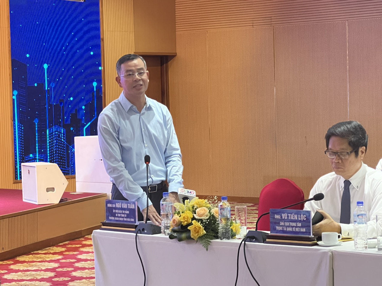 &amp;ocirc;ng Ng&amp;ocirc; Văn Tuấn - Ủy vi&amp;ecirc;n Trung ương Đảng, B&amp;iacute; thư Tỉnh ủy, Trưởng đo&amp;agrave;n đại biểu Quốc hội tỉnh H&amp;ograve;a B&amp;igrave;nh