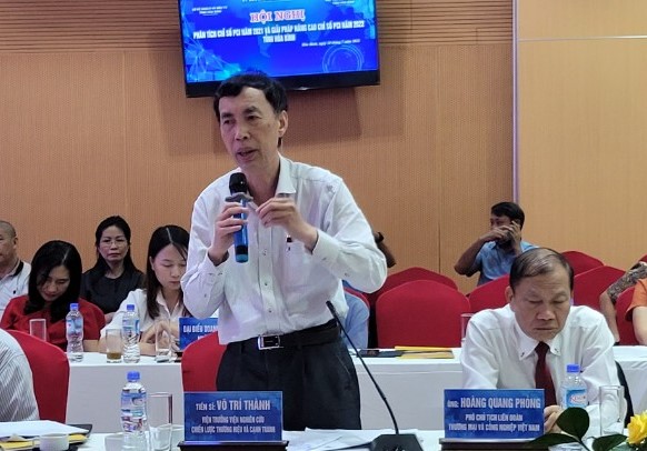 TS. V&amp;otilde; Tr&amp;iacute; Th&amp;agrave;nh, Viện trưởng Viện nghi&amp;ecirc;n cứu chiến lược Thương hiệu v&amp;agrave; Cạnh tranh