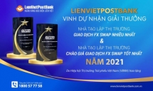 LienVietPostBank được vinh danh ở vị trí cao nhất trong giải thưởng Nhà tạo lập thị trường của VBMA năm 2021