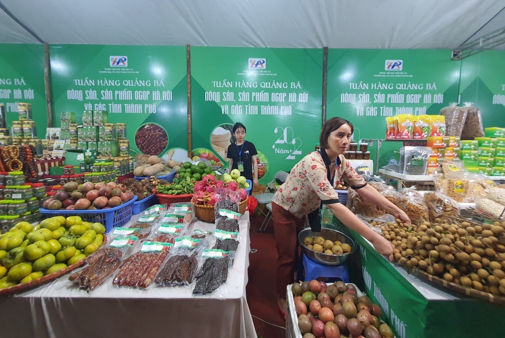 Hà Nội khai mạc tuần hàng quảng bá nông sản, sản phẩm OCOP Hà Nội khai mạc tuần hàng quảng bá nông sản, sản phẩm OCOP