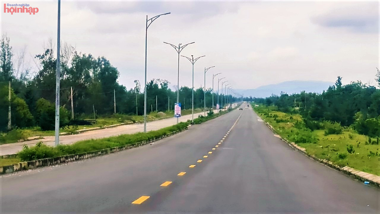 Đường ven biển quốc gia đoạn qua huyện Thăng B&amp;igrave;nh