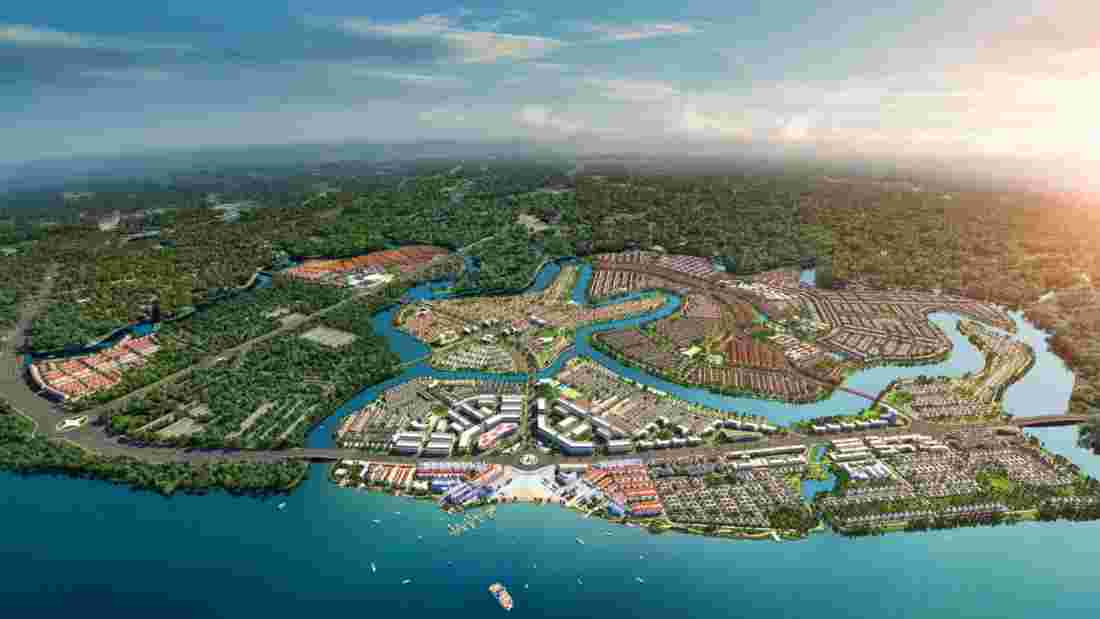 Phối cảnh tổng thể dự &amp;aacute;n Aqua City Bi&amp;ecirc;n H&amp;ograve;a Đồng Nai