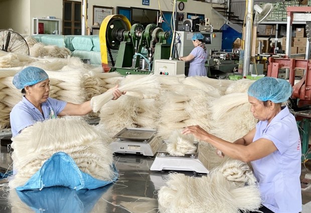 Sản phẩm M&amp;igrave; gạo sạch sinh ra từ l&amp;agrave;ng H&amp;ugrave;ng L&amp;ocirc;, của Hợp t&amp;aacute;c x&amp;atilde; m&amp;igrave; gạo H&amp;ugrave;ng L&amp;ocirc;