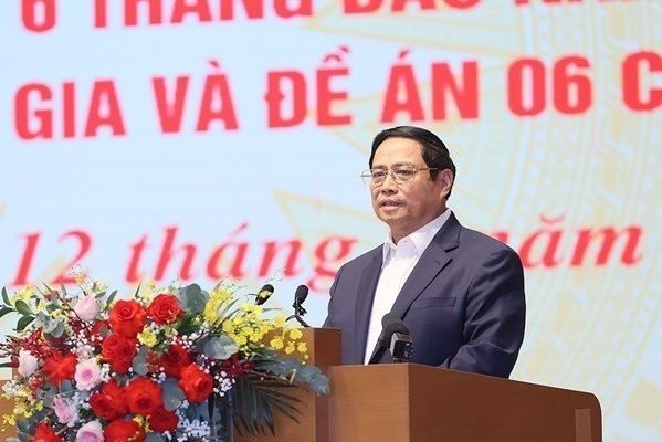 Thủ tướng Ch&amp;iacute;nh phủ Phạm Minh Ch&amp;iacute;nh- Chủ tịch Ủy ban quốc gia về chuyển đổi số chủ tr&amp;igrave; Hội nghị trực tuyến to&amp;agrave;n quốc sơ kết 6 th&amp;aacute;ng đầu năm 2023 về chuyển đổi số quốc gia v&amp;agrave; Đề &amp;aacute;n ph&amp;aacute;t triển dữ liệu d&amp;acirc;n cư, định danh v&amp;agrave; x&amp;aacute;c thực điện tử phục vụ chuyển đổi số quốc gia giai đoạn 2022- 2025, tầm nh&amp;igrave;n đến năm 2030 (Đề &amp;aacute;n 06)