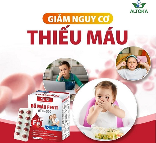 Bổ m&amp;aacute;u FEVIT ATK 500 - Giải ph&amp;aacute;p cấp b&amp;aacute;ch cho người&amp;nbsp; &amp;ldquo;Thiếu m&amp;aacute;u&amp;rdquo;