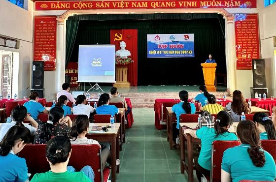 Quỳnh Lưu tổ chức tập huấn nghiệp vụ vay vốn ủy th&amp;aacute;c Ng&amp;acirc;n h&amp;agrave;ng CSXH năm 2023