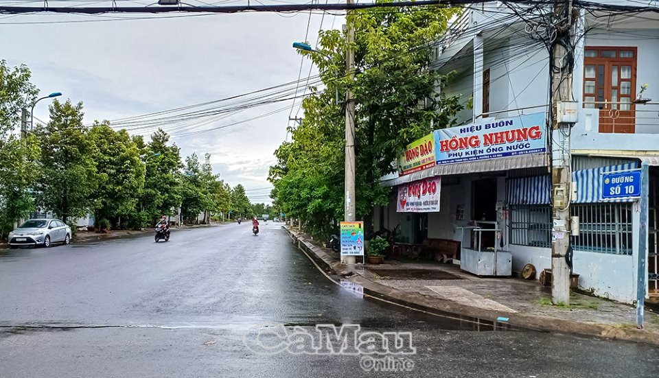 Đường số 10 tr&amp;ecirc;n địa b&amp;agrave;n Phường 4, TP C&amp;agrave; Mau dự kiến được đặt t&amp;ecirc;n Mạc Cửu.