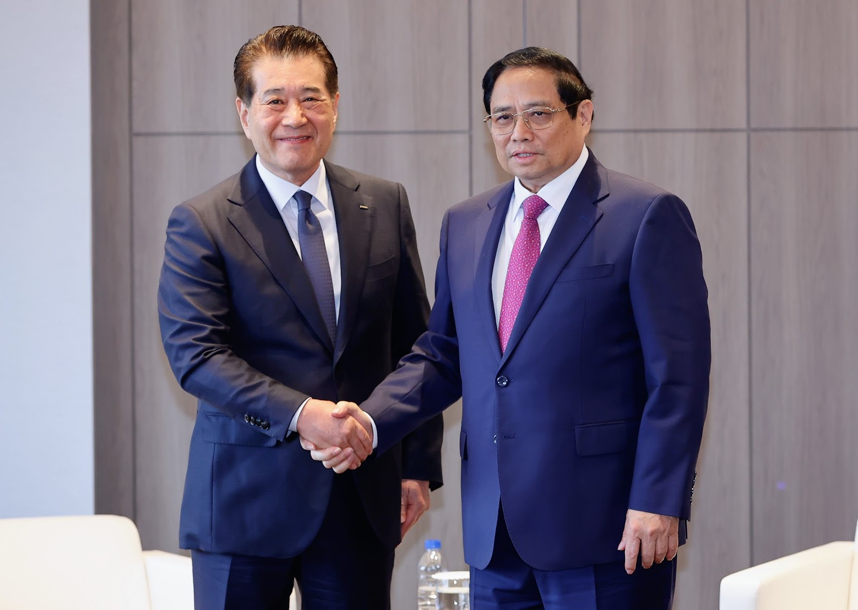 Thủ tướng tiếp &amp;ocirc;ng Chang InHwa, Chủ tịch - Gi&amp;aacute;m đốc điều h&amp;agrave;nh Tập đo&amp;agrave;n Posco