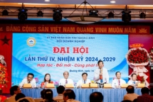 Hội Doanh nghiệp tỉnh Quảng Bình tổ chức Đại hội lần thứ IV, nhiệm kỳ 2024 - 2029