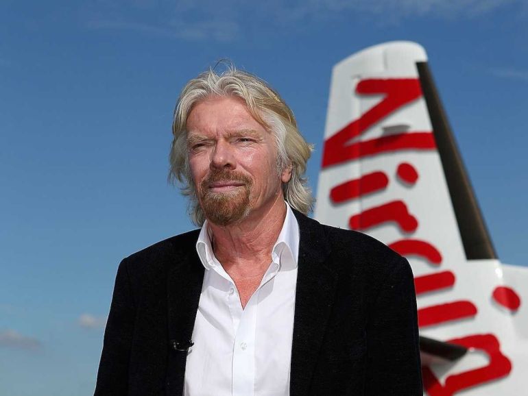 tỷ ph&amp;uacute; Richard Branson