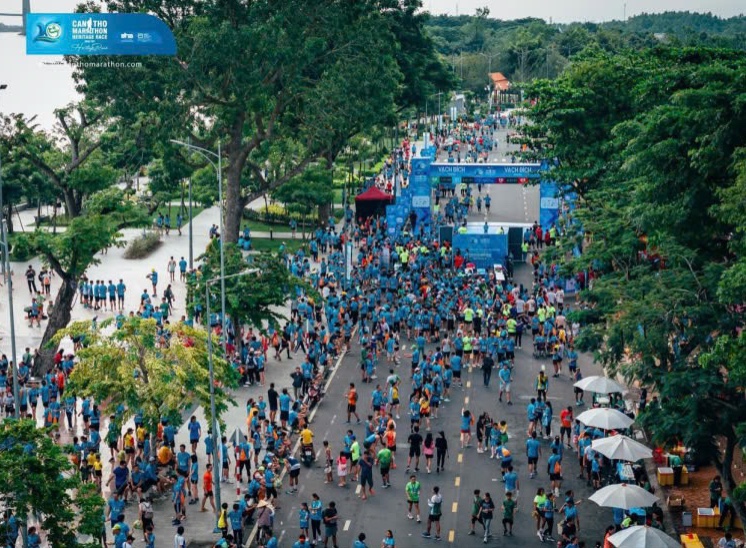 Giải Marathon Quốc tế Di sản Cần Thơ năm 2023 thu h&amp;uacute;t hơn 9.000 VĐV tham gia