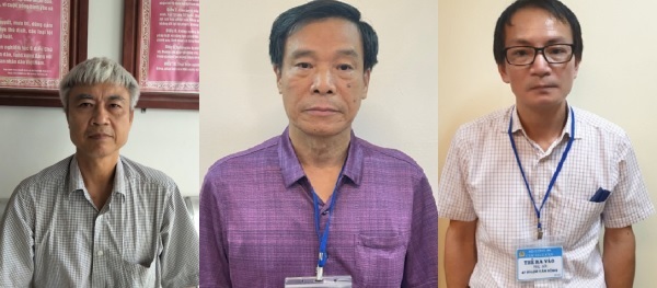 C&amp;aacute;c đối tượng (từ tr&amp;aacute;i qua phải): Phạm Dũng, Cấn Hồng Lai v&amp;agrave; L&amp;ecirc; Văn Long