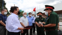 Phó Thủ tướng Vũ Đức Đam: Bình Dương đã có sự chuyển biến rõ nét trong công tác phòng chống dịch