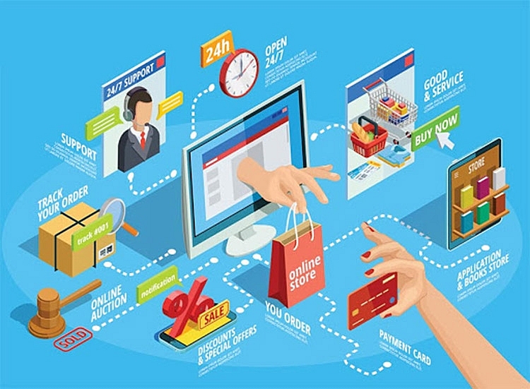 Năm 2025 phấn đấu tỷ lệ thanh to&amp;aacute;n thương mại điện tử kh&amp;ocirc;ng d&amp;ugrave;ng tiền mặt đạt 50%