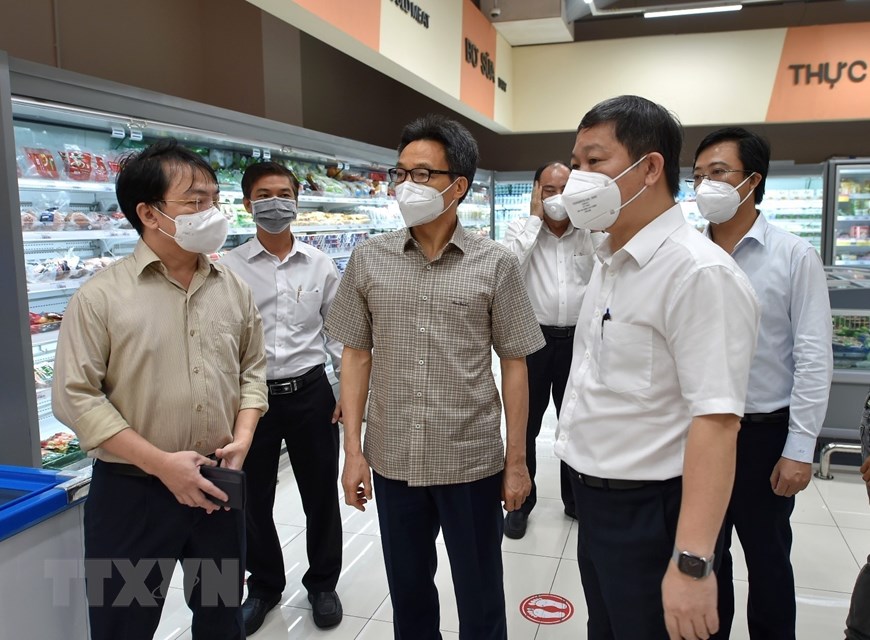 Ph&amp;oacute; thủ tướng Vũ Đức Đam kiểm tra c&amp;ocirc;ng t&amp;aacute;c ph&amp;ograve;ng chống dịch tại TPHCM
